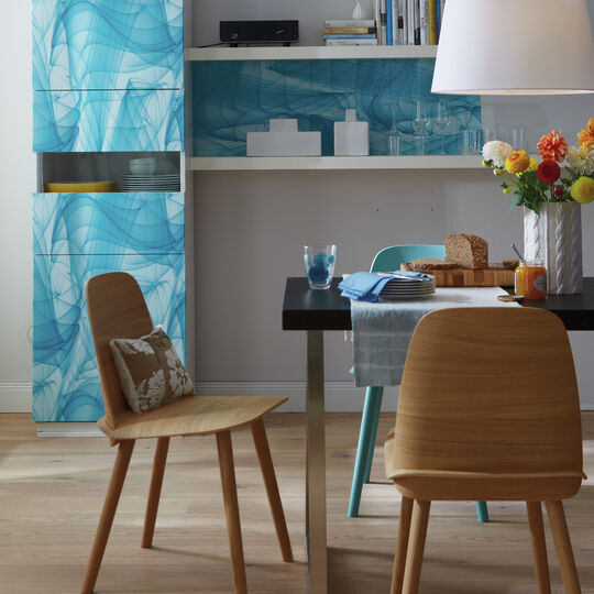 Klebefolie Murano blue image number null